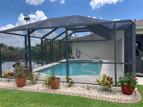 pool enclosure metal plate|pool cages and enclosures.